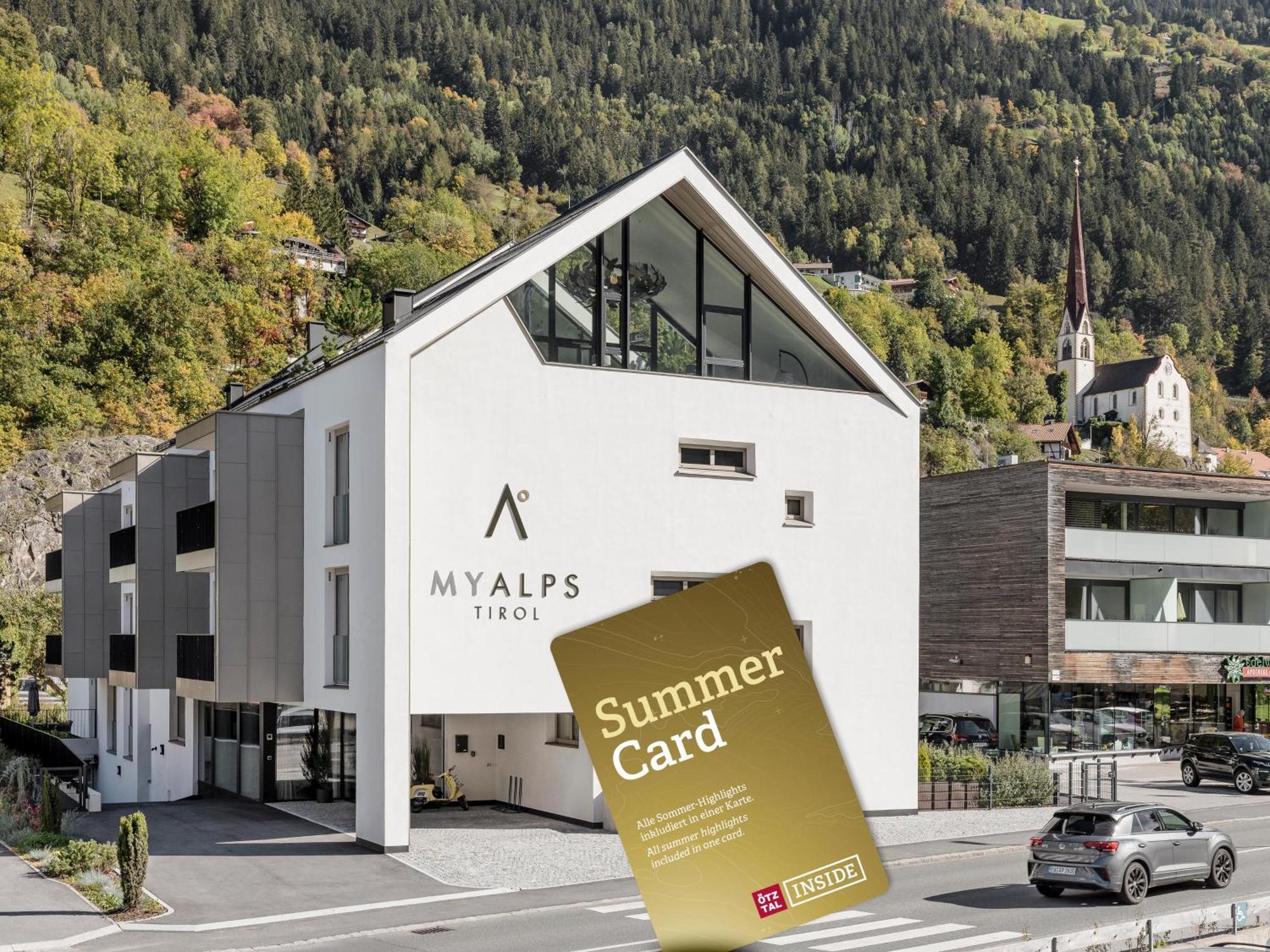Myalps Tirol Inklusive Sky- Wellness Apartment Oetz Exterior photo